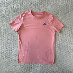 Adidas  Youth Large Peach‎ short sleeve shirt #kidswear